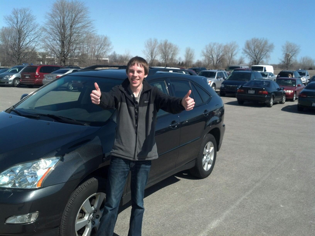 The day I got my license. Look at those clear headlights!